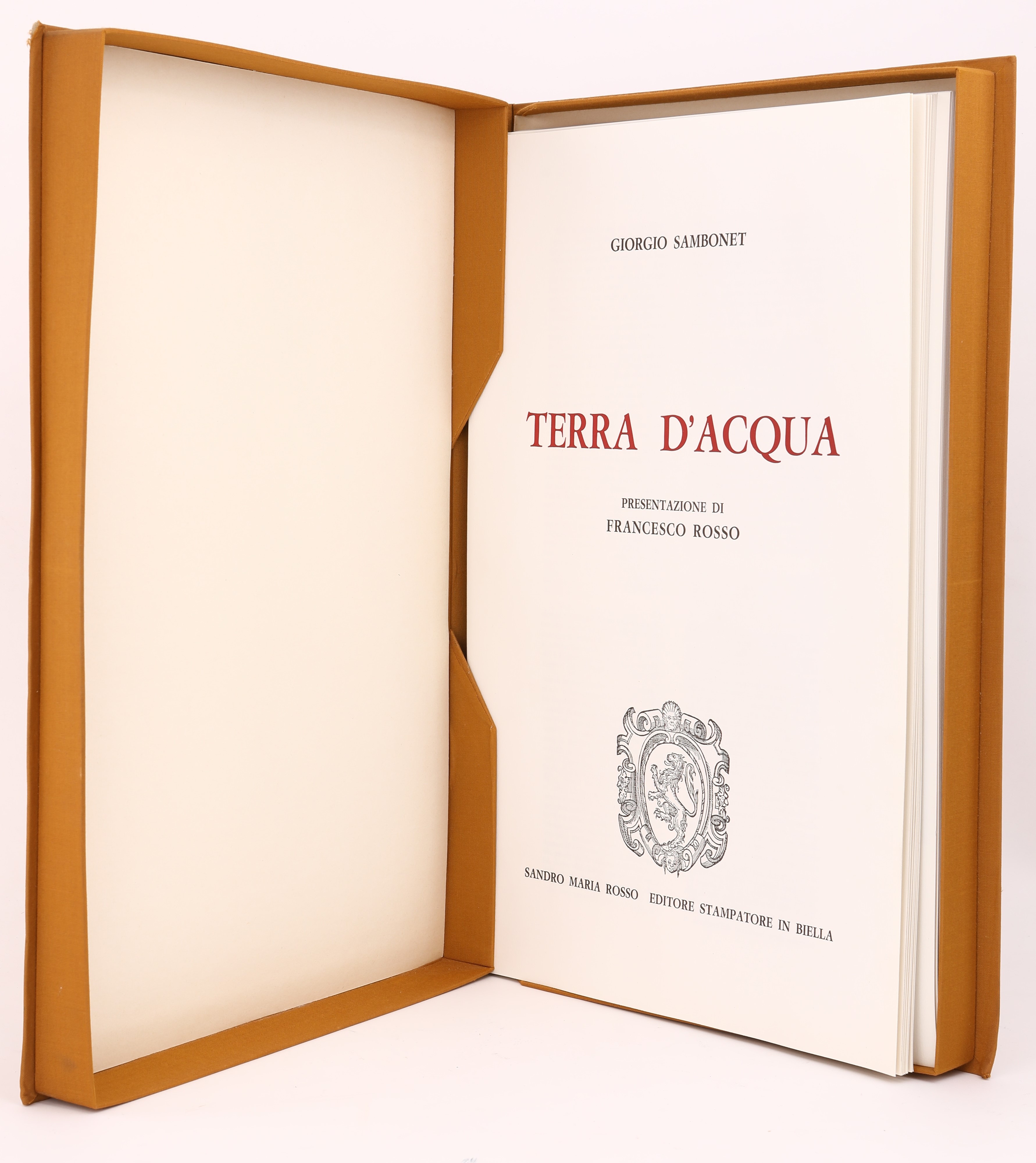Giorgio Sambonet, Terra D'acqua