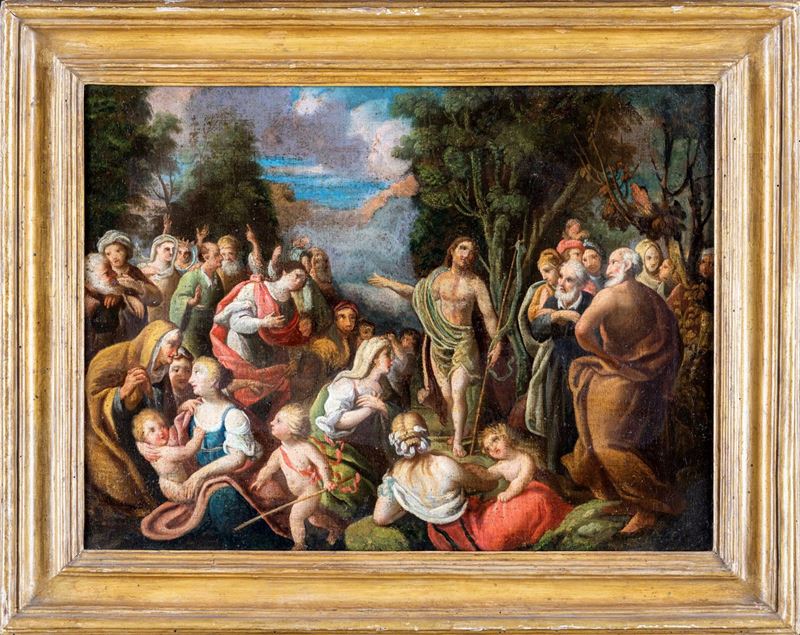 Scuola Romana del XVII Secolo - Cristo Risorto