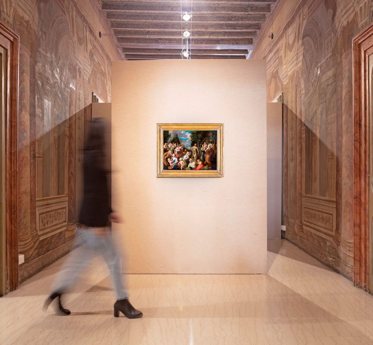 Scuola Romana del XVII Secolo - Cristo Risorto