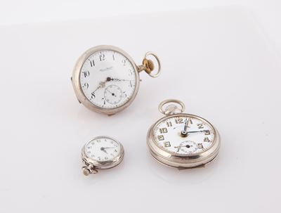 National Watch Co Chaux De Fonds - Orologio da Tasca Remontoir da Uomo in Metallo con Meccanismo ...