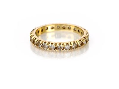 Anello a Riviera Eternelle in Oro e Brillanti