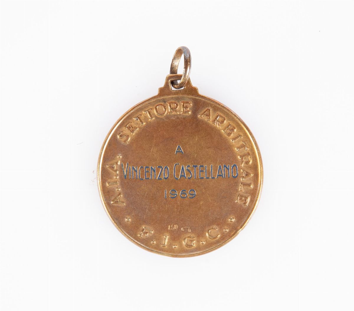 Medaglia a.I.a. Settore Arbitrale f.I.g.C. 1969 in Oro 18kt