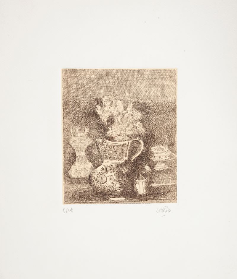 Carlo Cattaneo - Vaso di Viori