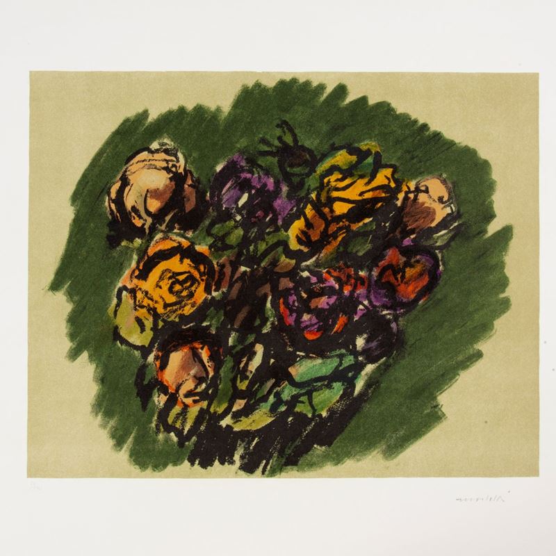 Ennio Morlotti - Rose
