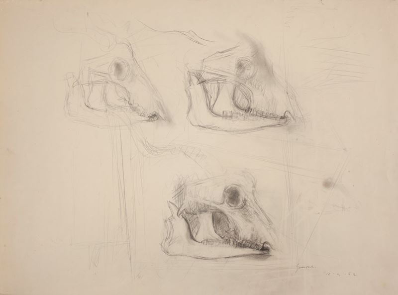Piero Guccione - Studio di Bucranio