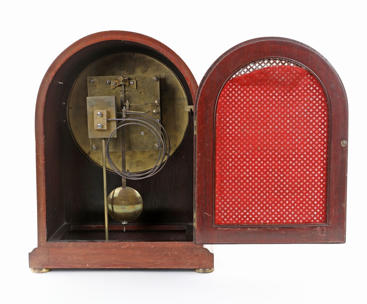 Orologio da Tavolo in Legno, Inizi del XX Secolo