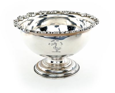 Coppa in Argento, Londra 1748, Orafo Alexander Johnston