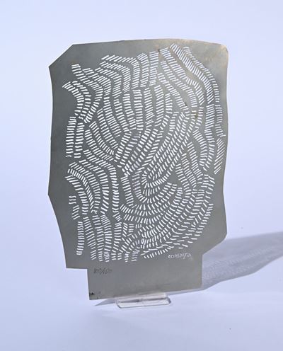 Formaggera in Vetro e Argento con Coperchio