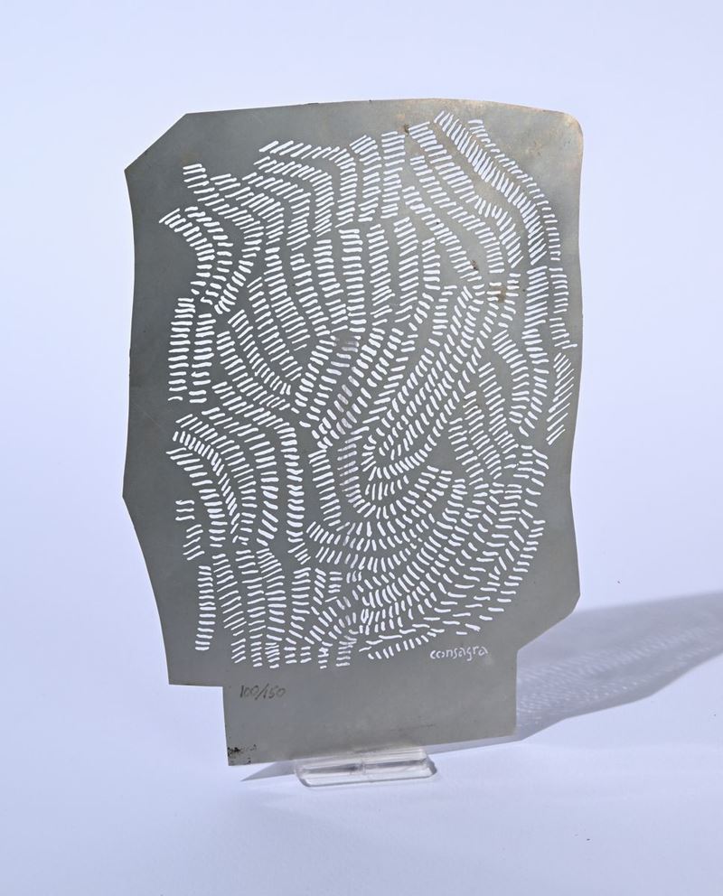 Formaggera in Vetro e Argento con Coperchio