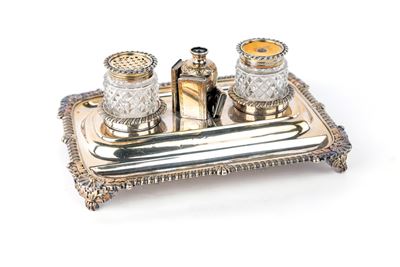 Calamaio in Argento D'epoca Giorgio III, Londra 1818