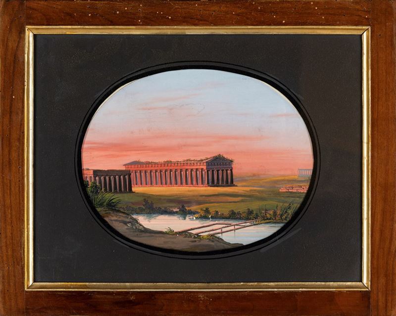 Pittore del XIX Secolo - Paestum