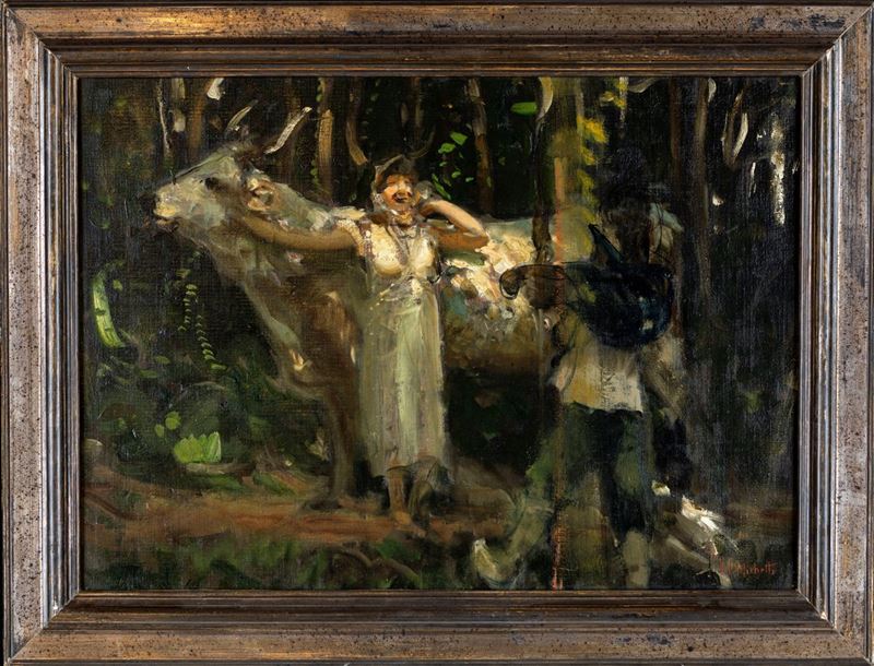 Francesco Paolo Michetti - Incontro nel Bosco
