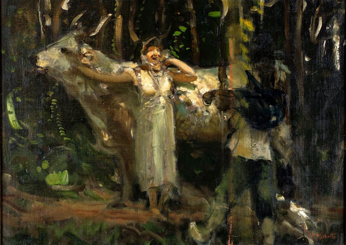 Francesco Paolo Michetti - Incontro nel Bosco