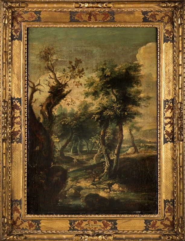 Antonio Tavella - Paesaggio Boschivo