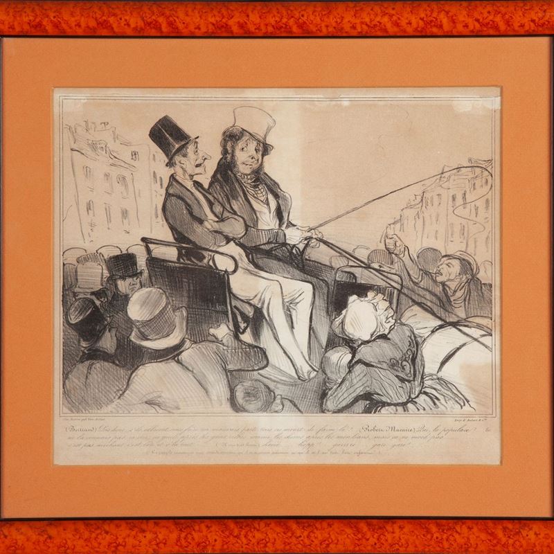 Scena Popolar-umoristica Francese di D'aubert.
