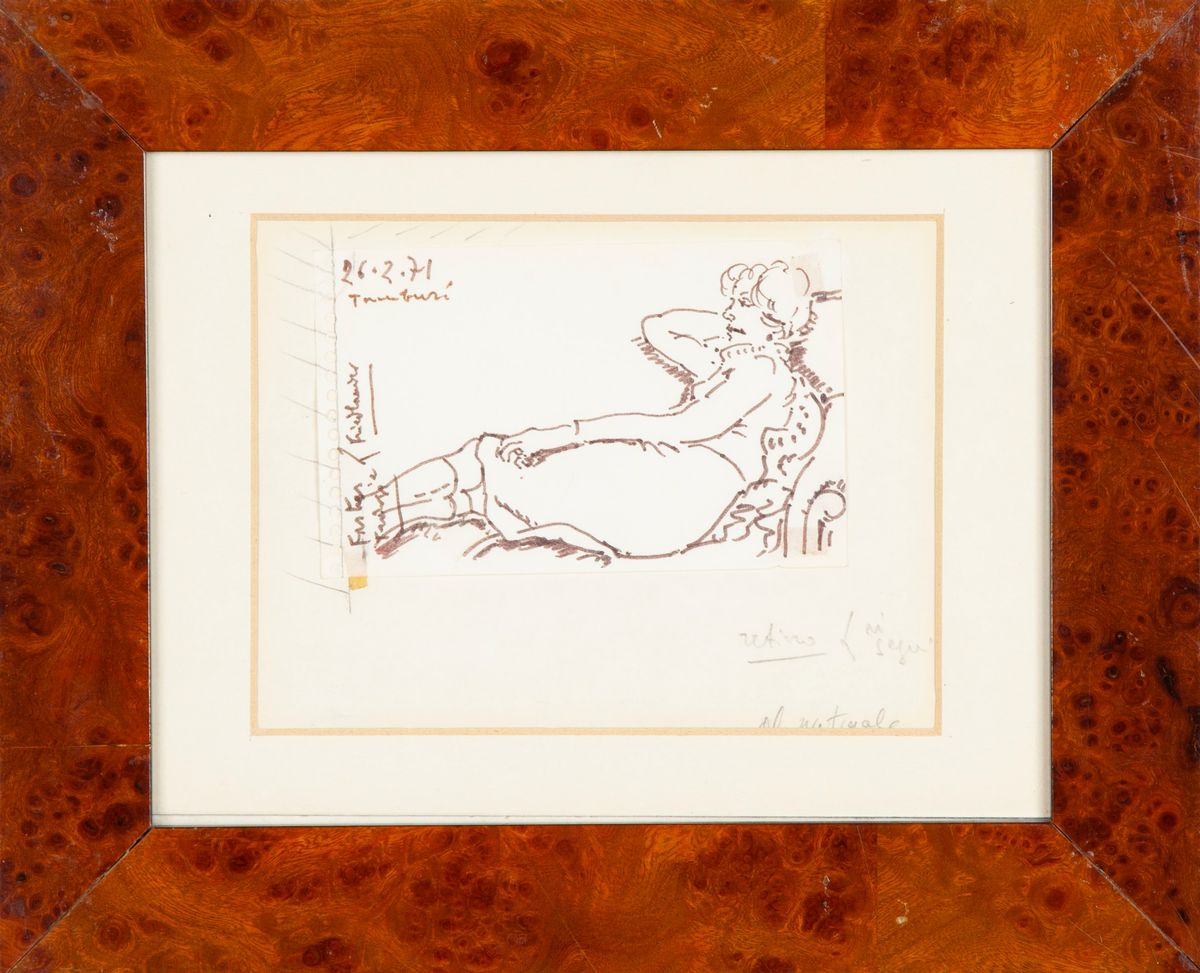 Orfeo Tamburi - Ritratto "al Naturale"