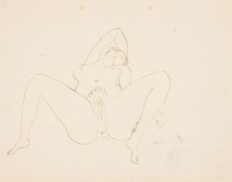 Carlo Levi - Nudo di Donna
