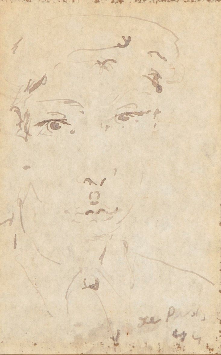 Filippo De Pisis - Ritratto di Fanciullo