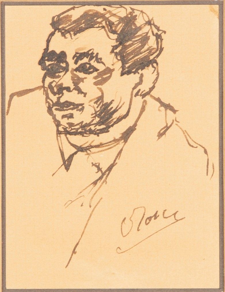 Ottone Rosai - Autoritratto