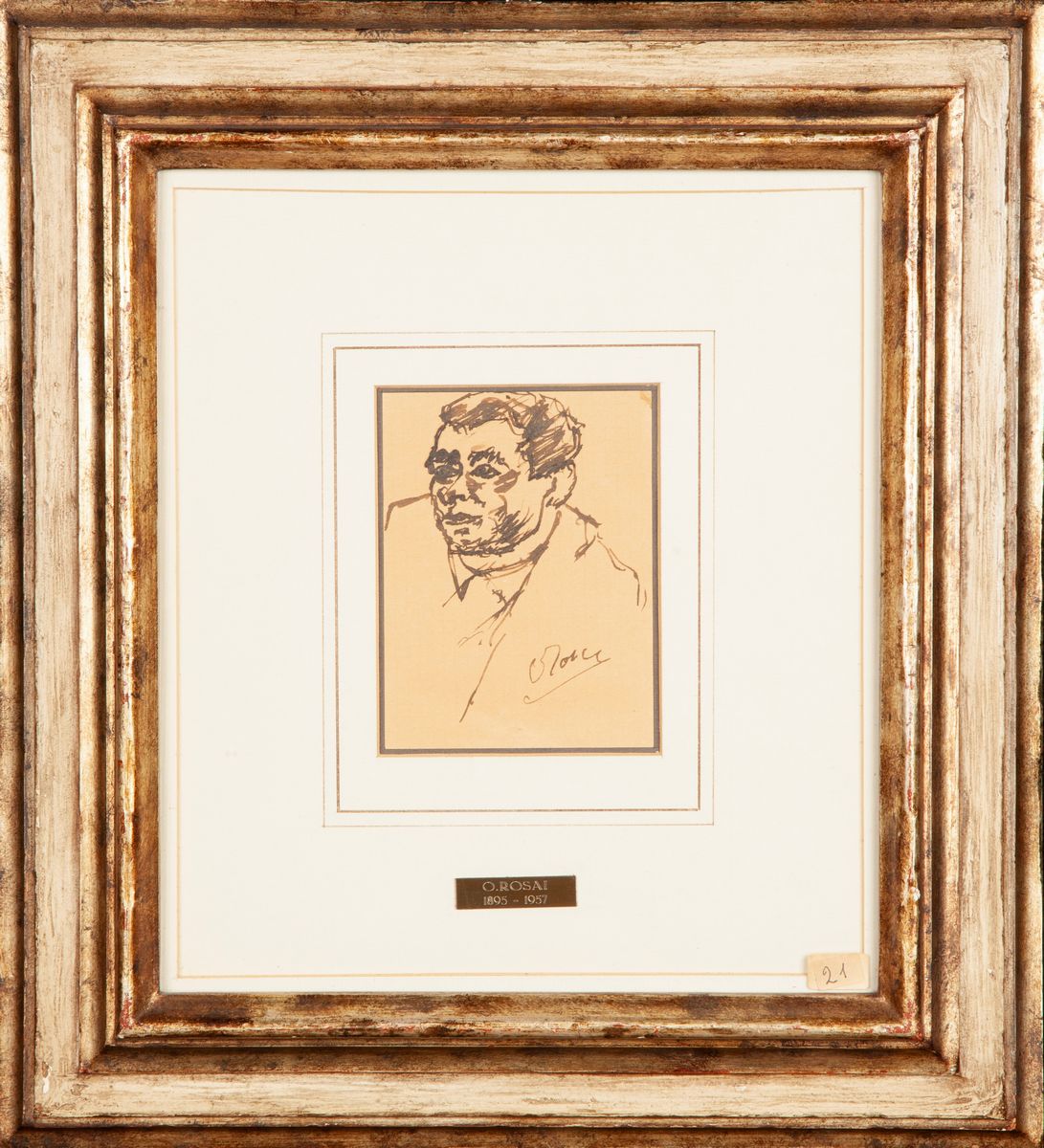 Ottone Rosai - Autoritratto
