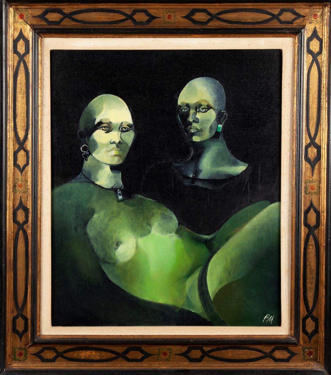 Anonimo del XX Secolo - Ritratto di Donne