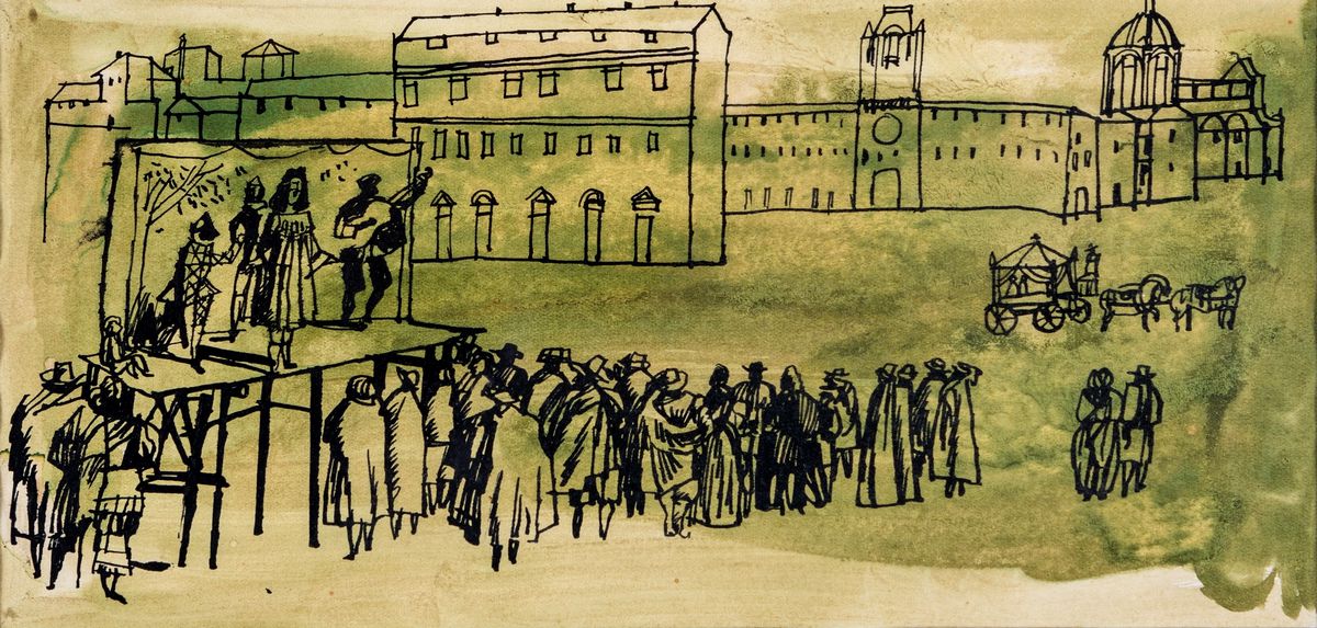Nicola Simbari - Carnevale in Piazza