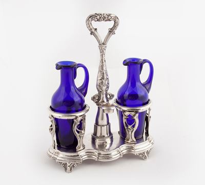 Oliera in Argento, Regno di Sardegna, 1830 Ca., Argentiere f.C.