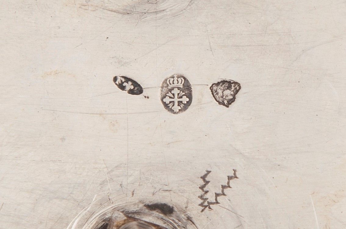 Oliera in Argento, Regno di Sardegna, 1830 Ca., Argentiere f.C.