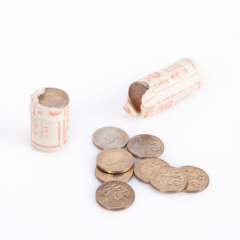 Lotto Monete 100 Lire 1994 Giovanni Paolo II Città del Vaticano