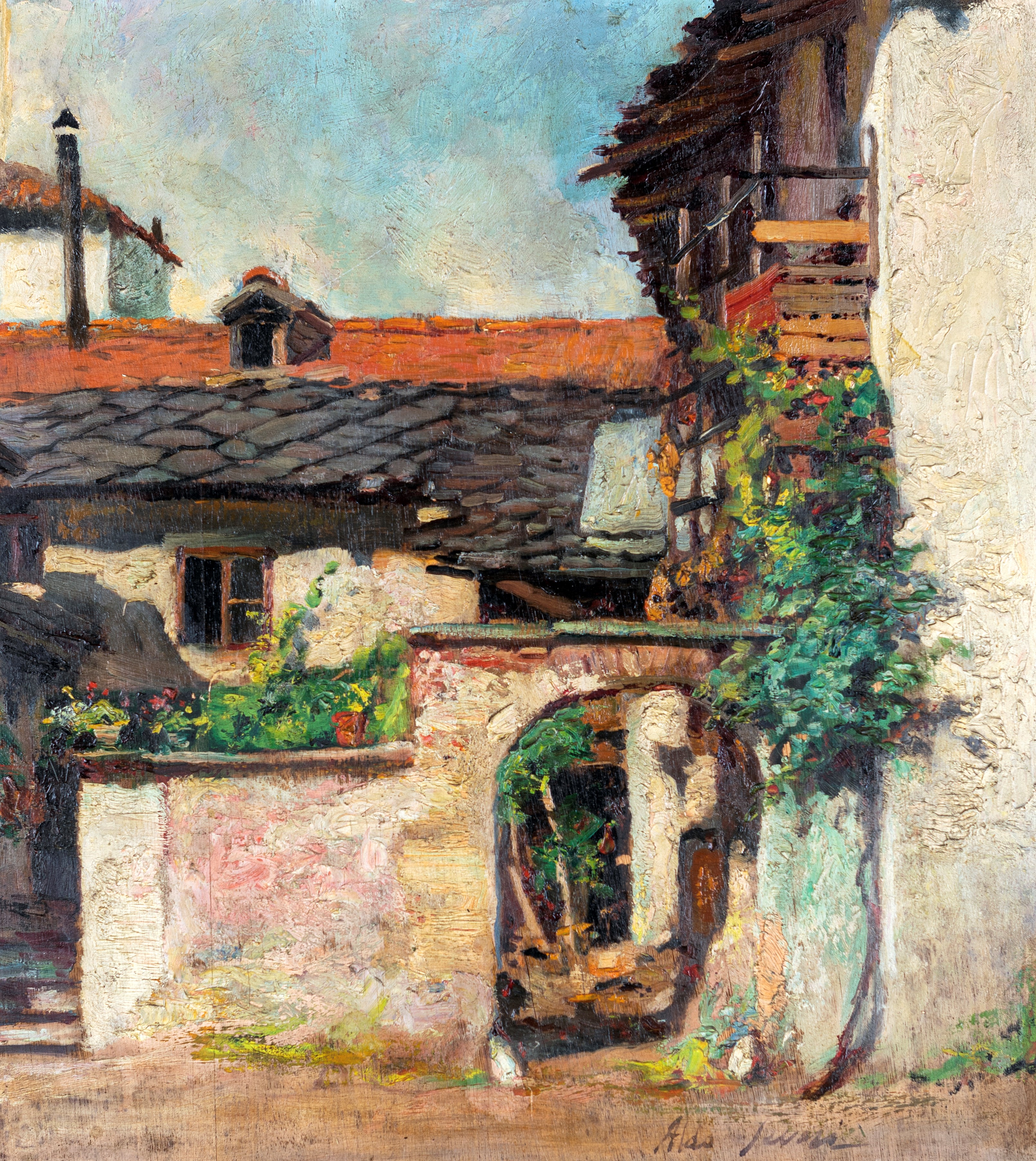 Aldo Severi - Scorcio Piemontese