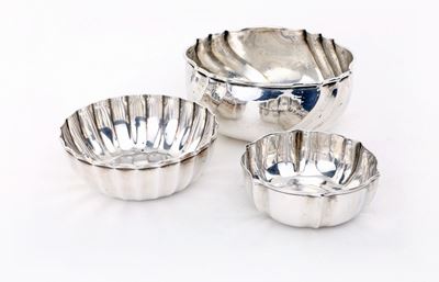 Tre Porta Bonbon in Argento