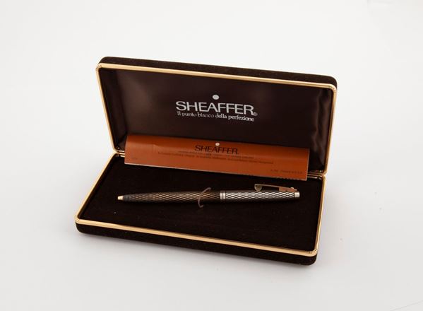 SHEAFFER - Penna a sfera vintage in argento Sterling 