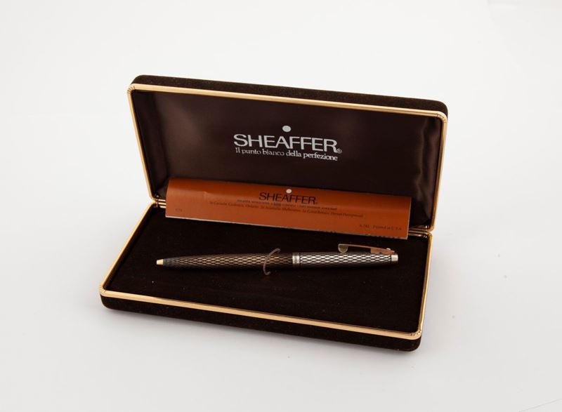 Sheaffer - Penna a Sfera Vintage in Argento Sterling