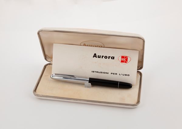 Aurora 88K - Penna stilografica vintage in vernice ed acciaio