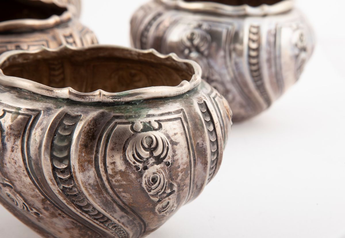 Sei Coppette in Argento