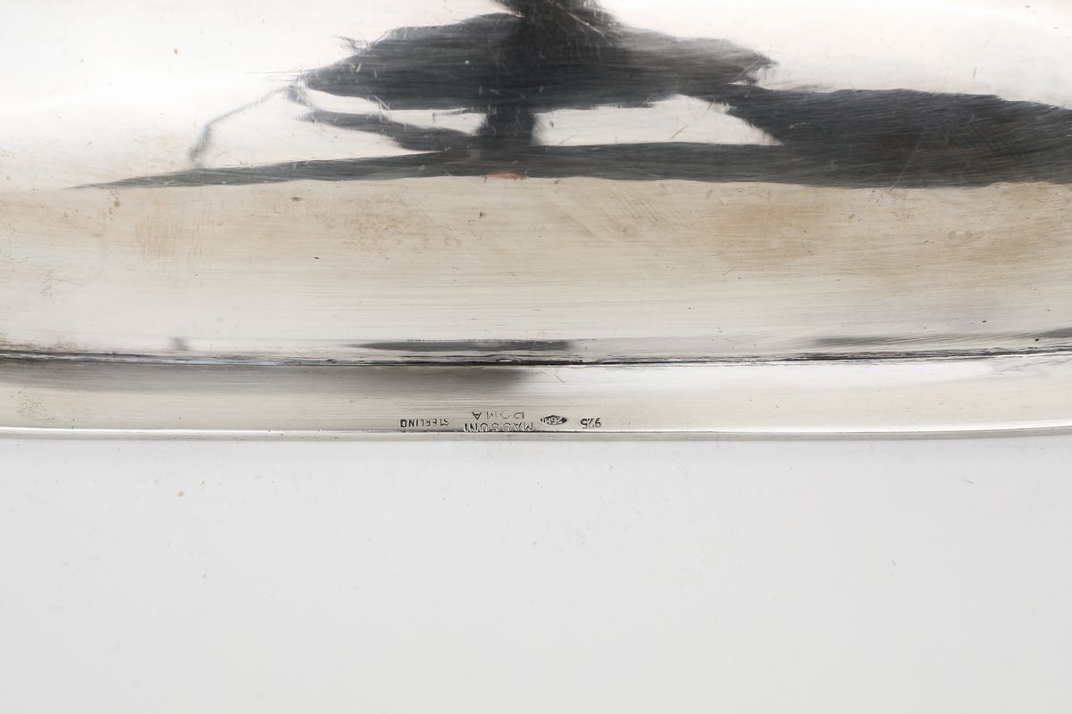 Vaschetta in Argento Sterling, Massoni, Roma