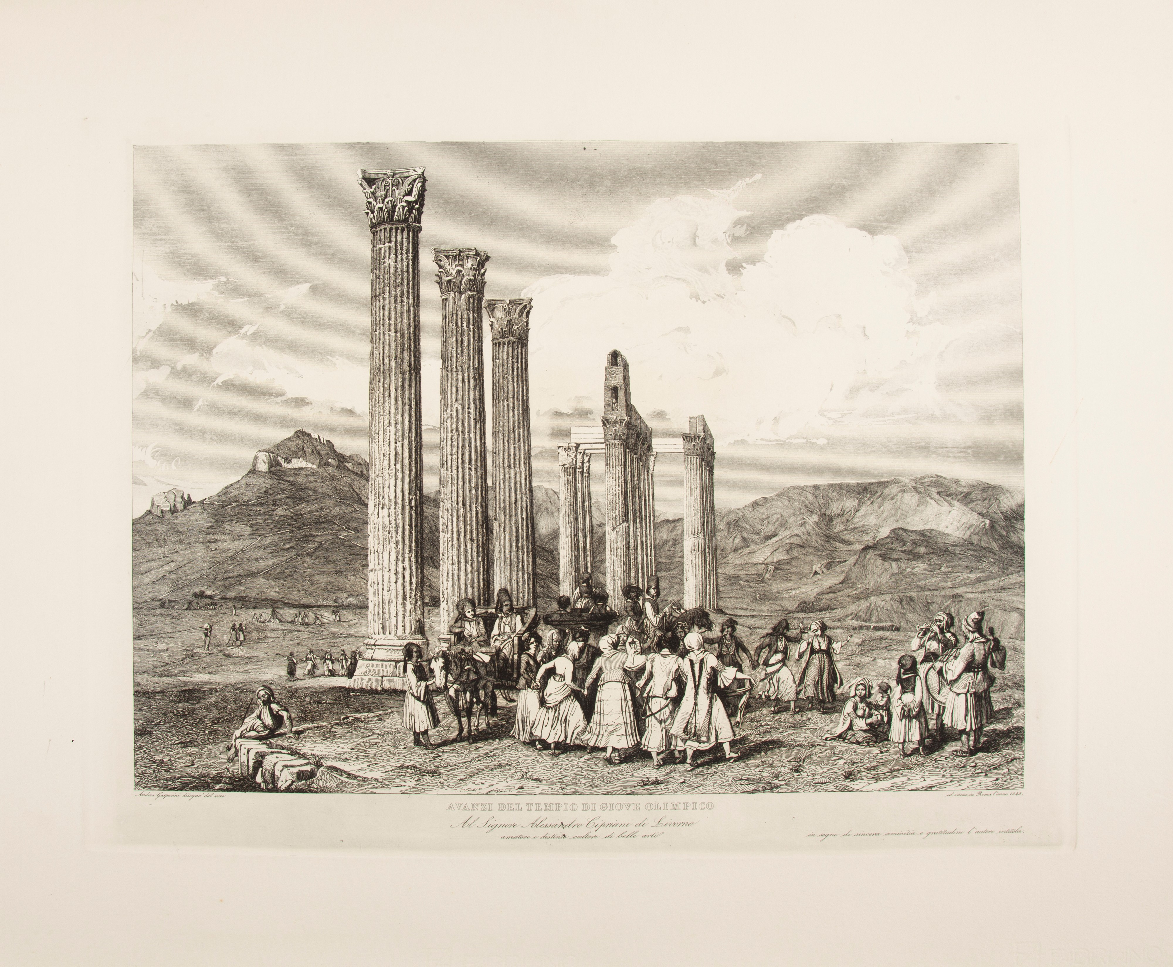 Andrea Gasparini - Lotto di Tre Incisioni
