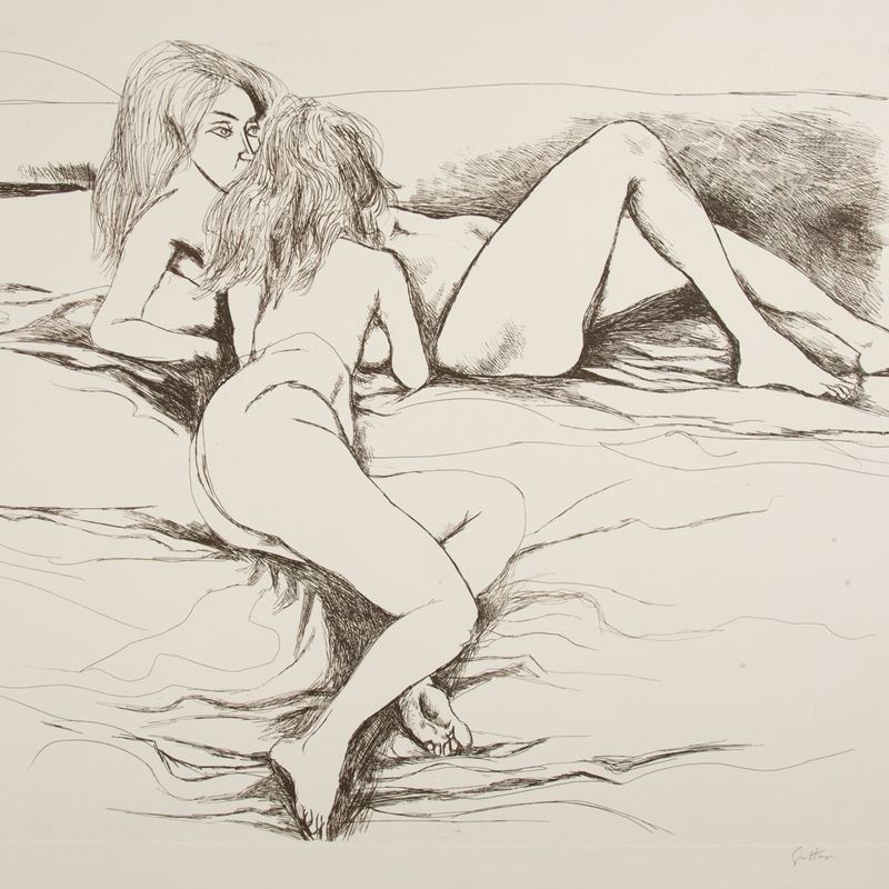 Renato Guttuso - Due Donne