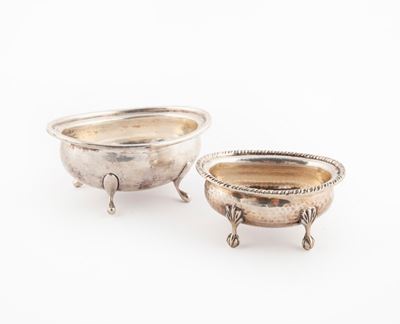 Due Vaschette Ovali in Argento