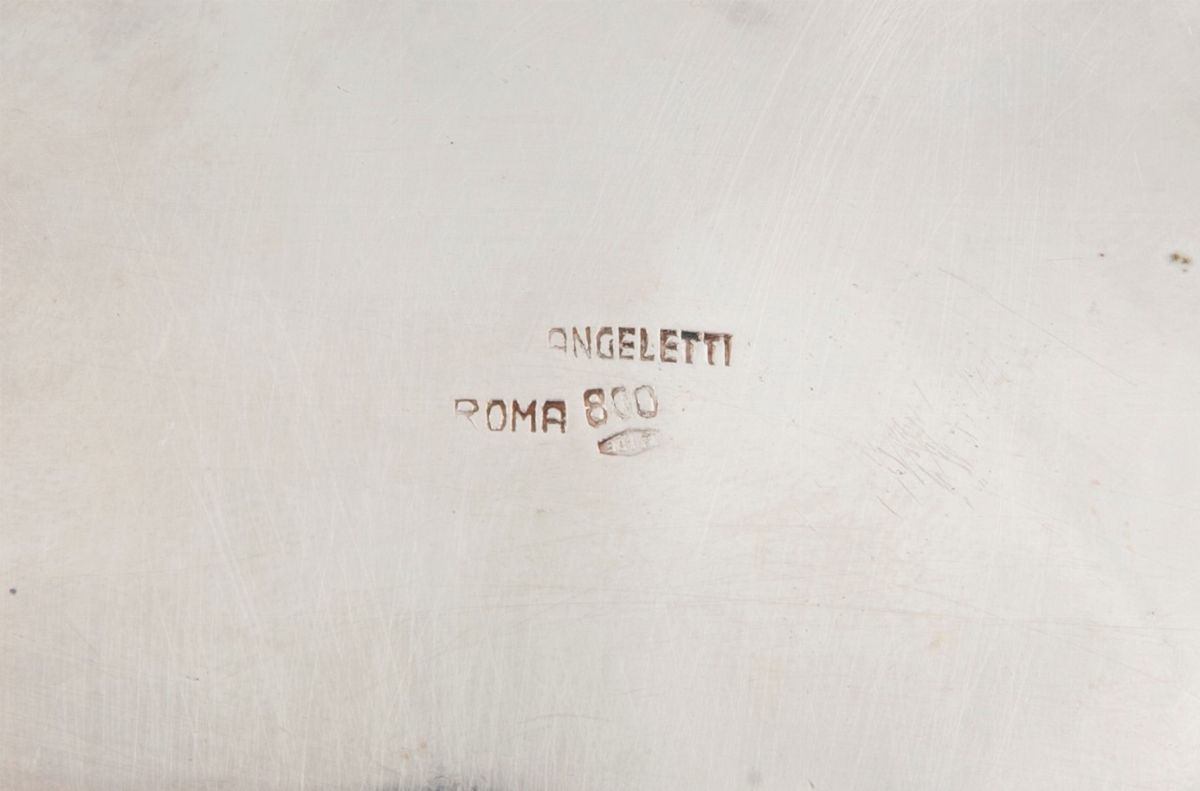 Formaggera in Argento, Angeletti, Roma