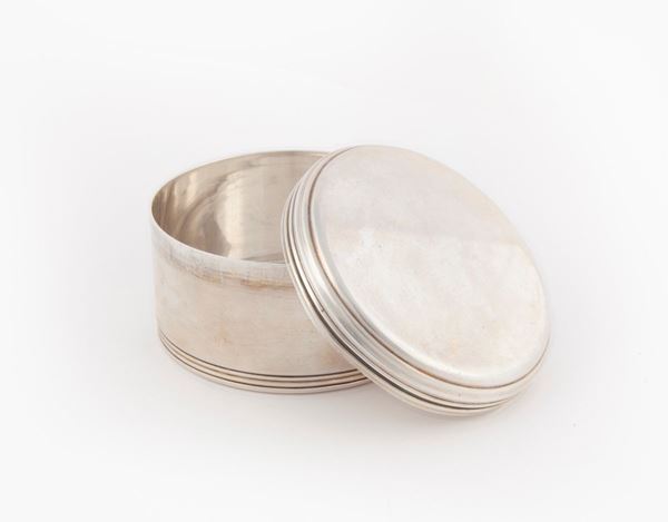 Scatola in argento sterling, Massoni, Roma
