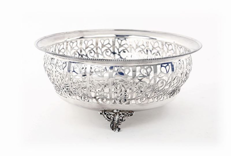 Centrotavola in Argento 925, Argenteria Cassetti, Firenze