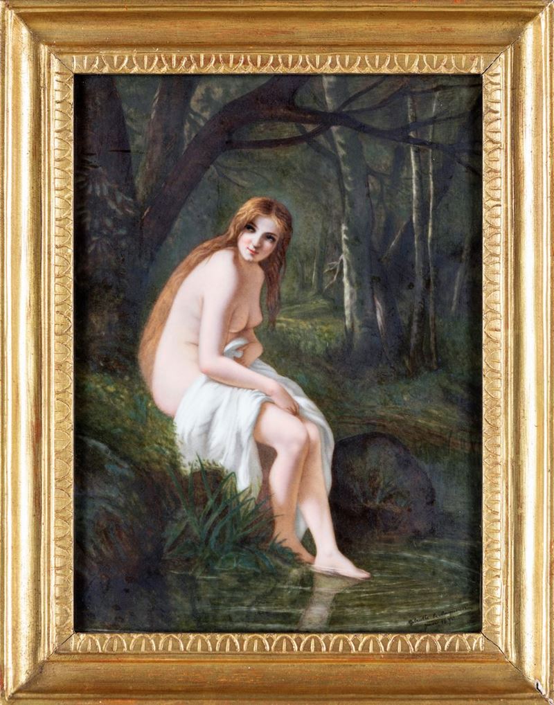 Marie Gabrielle le Masquerier - Ninfa al Bagno