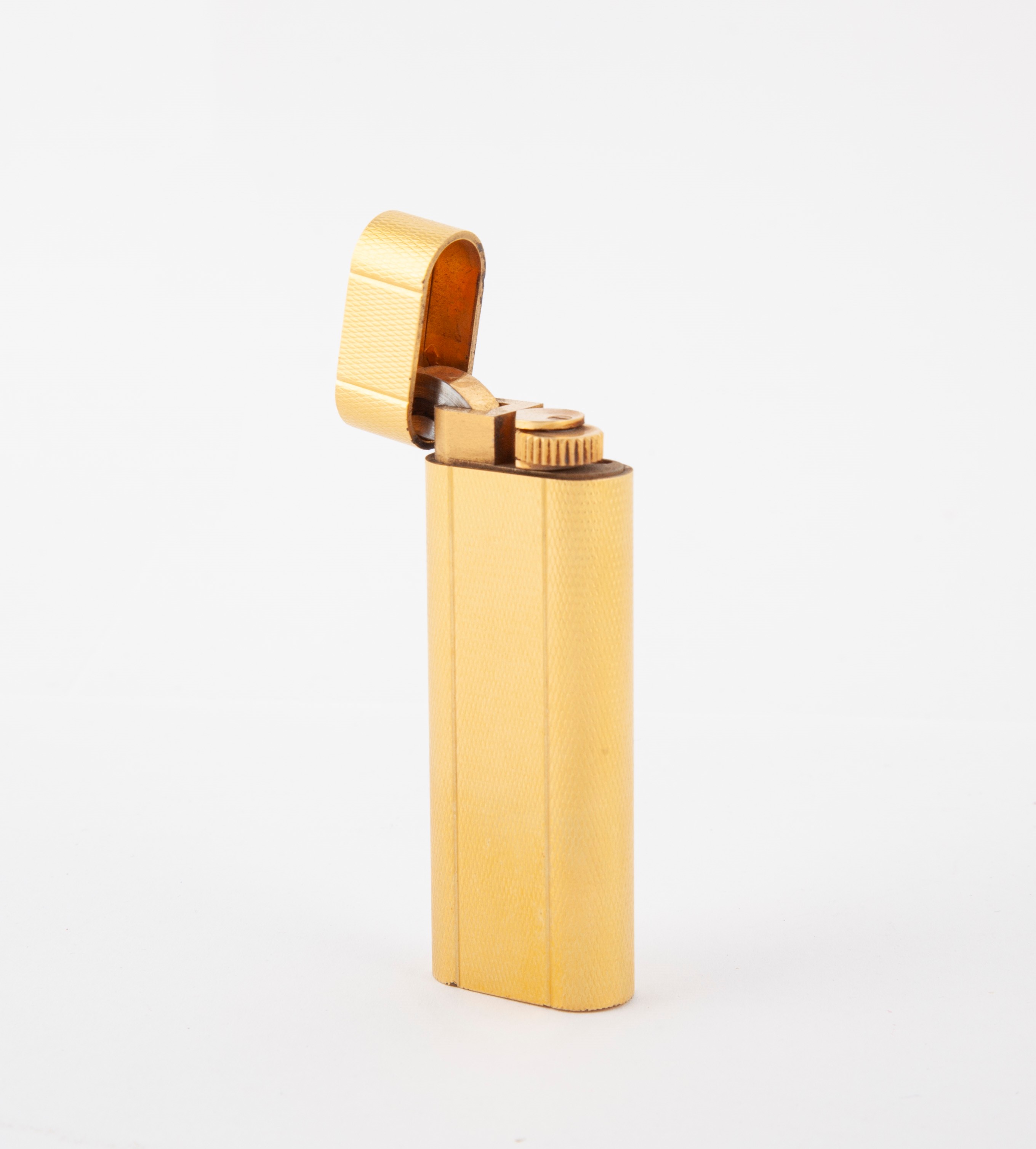 Cartier - Accendino in Metallo Placcato in Oro Giallo
