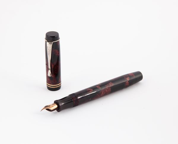 Parker Duofold - Penna vintage in celluloide