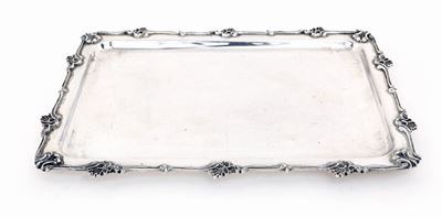 Piccolo Vassoio Rettangolare in Argento