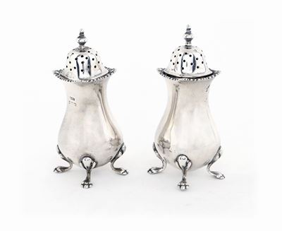 Coppia di Saliere in Argento, Birmingham