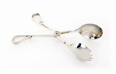 Pinza per Servire in Metallo Argentato