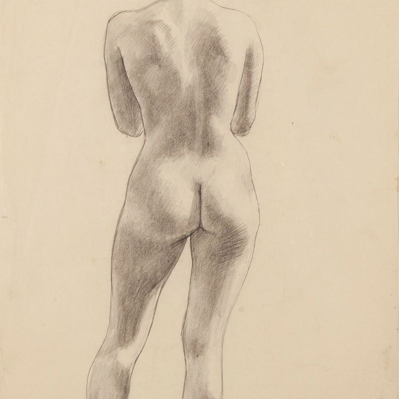 Anonimo del XX Secolo - Nudo di Donna