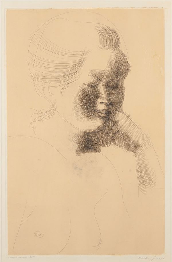Emilio Greco - Ritratto di donna